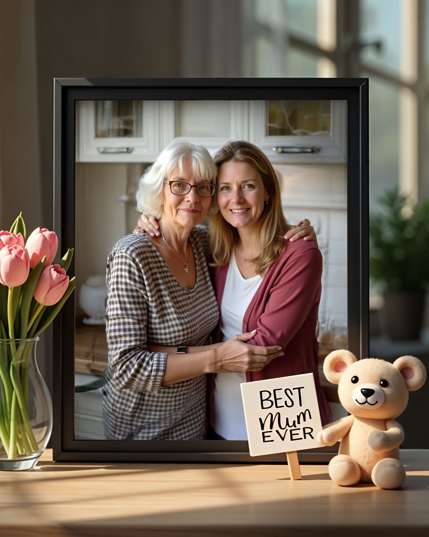 Mother’s Day 'Teddy Bear' Memory 🌷 Animated Photo Gift